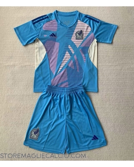 Messico Portiere Maglia Gara Trasferta Repliche Copa America 2024 Bambino